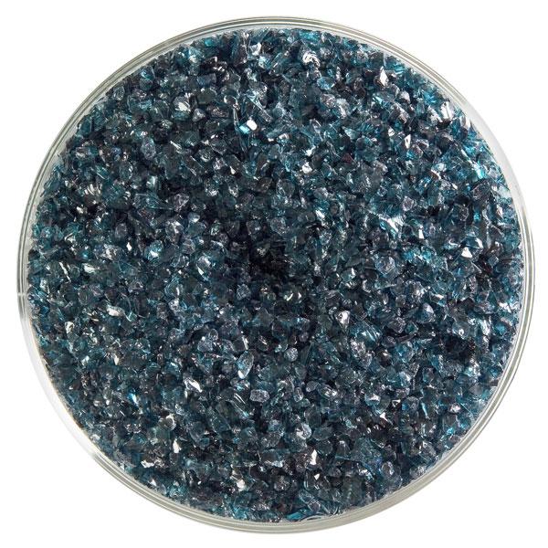 Bullseye Glass Aquamarine Blue Transparent Frit COE90