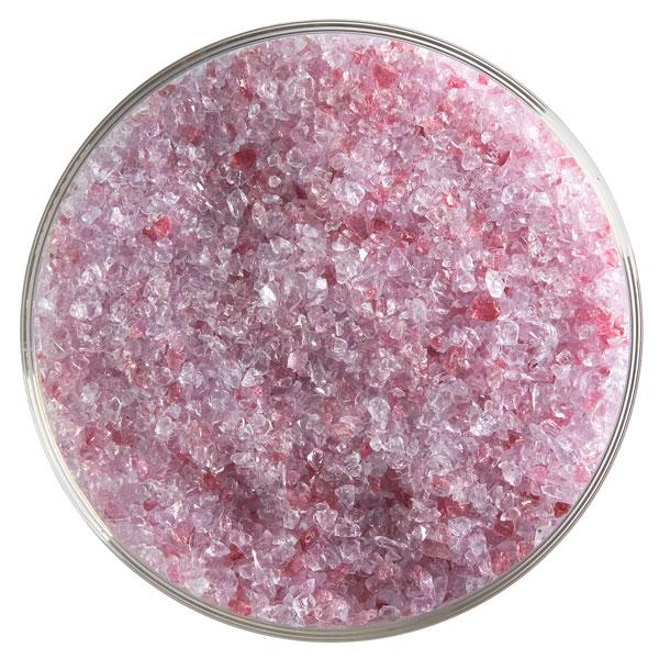 Bullseye Glass Cranberry Pink Transparent Frit COE90