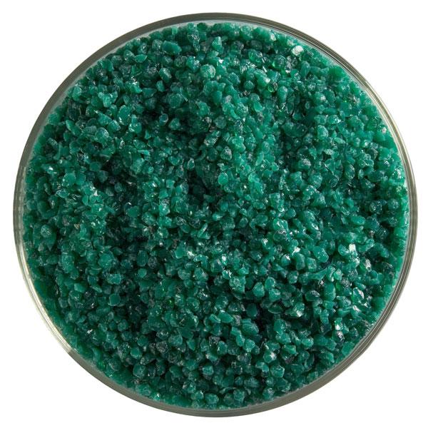 Bullseye Glass Jade Green Opalescent Frit COE90
