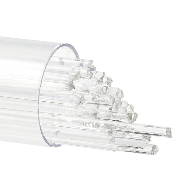 Bullseye Glass Stringers Clear Transparent COE90