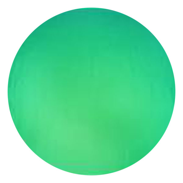 CBS Dichroic Coating Aqua on Thin Black  COE96