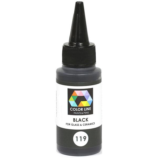 Color Line Paint Pen, Black 2.2 oz.
