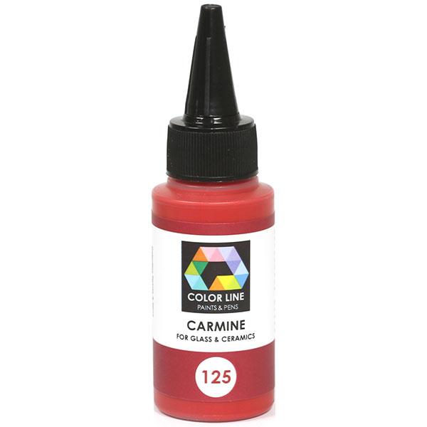 Color Line Paint Pen, Carmine 2.2 oz.