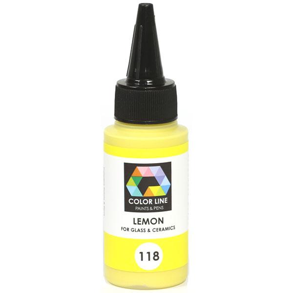 Color Line Paint Pen, Lemon 2.2 oz.