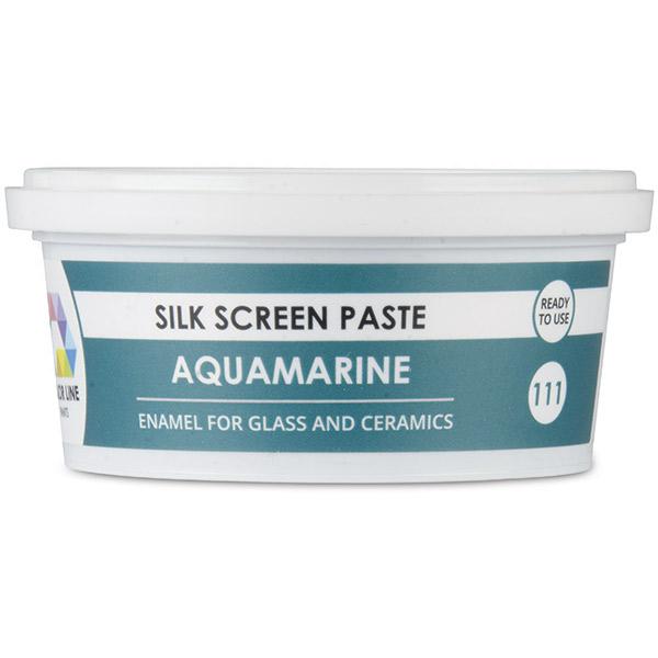 Color Line Silk Screen Paste, Aquamarine, 5.3 oz.