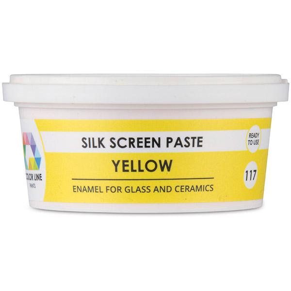 Color Line Silk Screen Paste, Yellow, 5.3 oz.