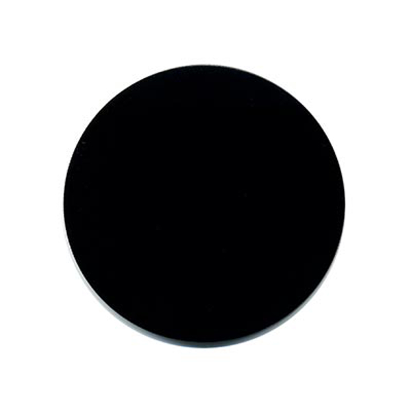 Precut Circles Black Opalescent COE96