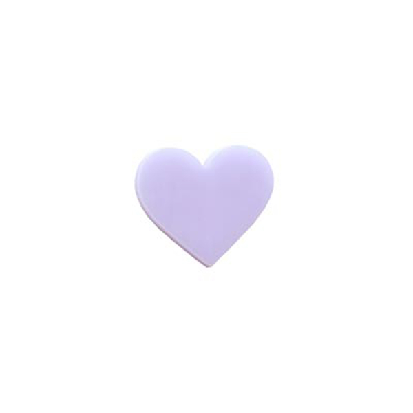 Precut Heart Lavender Pack of 3 COE90