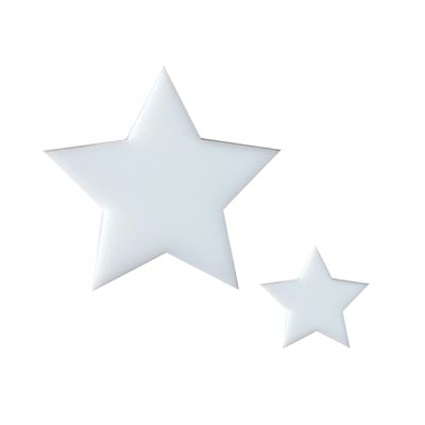 Precut Star White Opalescent COE96