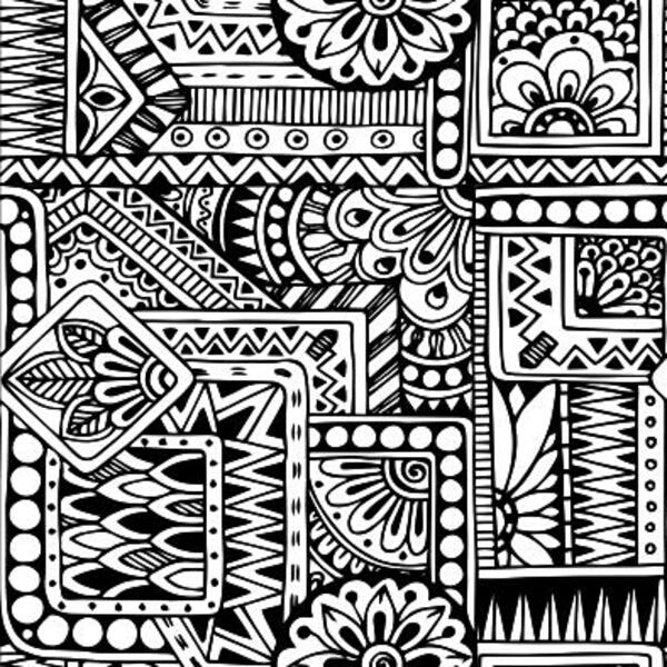 Illustration geometrical pattern