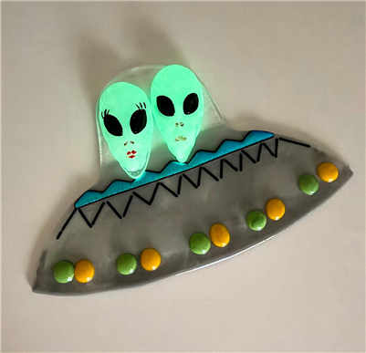 Two Aliens Casting Mold