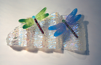 Small Dragonflies with Slumper Casting Mold