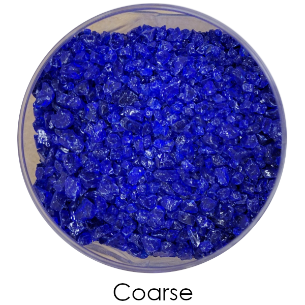 Youghiogheny Glass Cobalt Blue Transparent Frit COE96