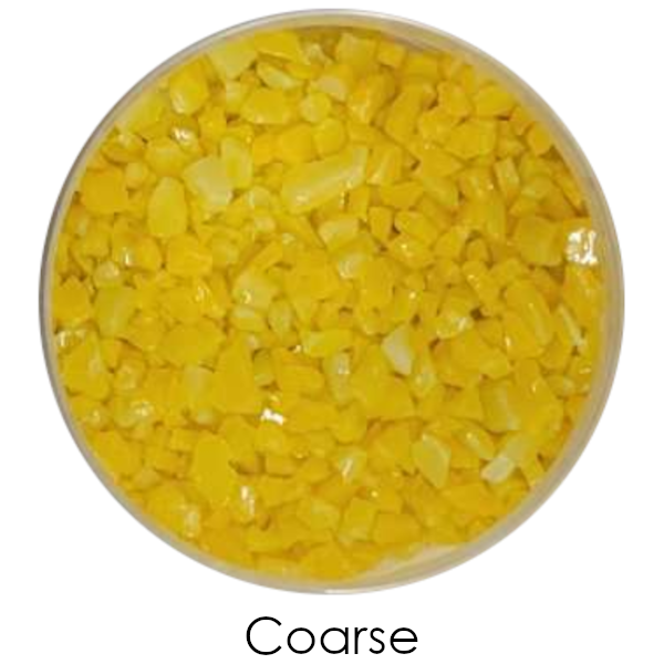 Youghiogheny Glass Marigold Opalescent Frit COE96