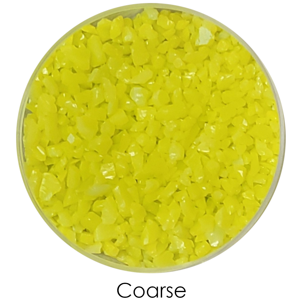 Youghiogheny Glass Yellow Opalescent Frit COE96