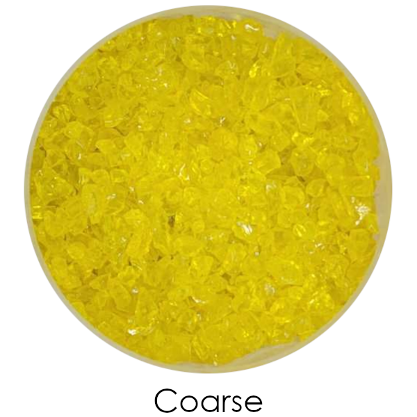 Youghiogheny Glass Yellow Transparent Frit COE96