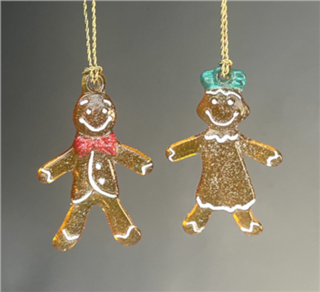 Gingerbread Ornaments Casting Mold