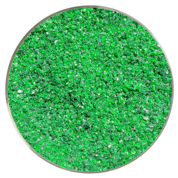 Wissmach Glass Irish Green Transparent Frit COE96