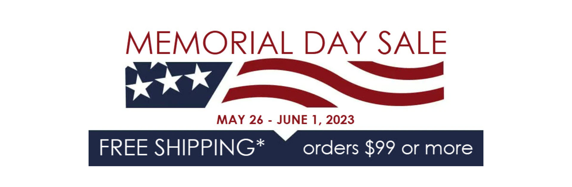 Memorial Day Sale 2023
