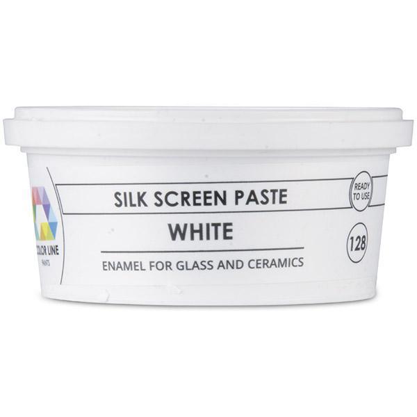 Color Line Silk Screen Paste, White, 5.3 oz.