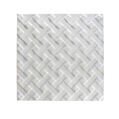 Reverse Weave Textured Fusing Tile
