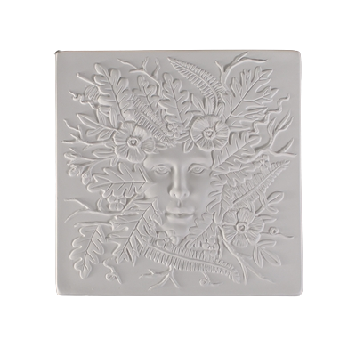 Small Lady of Woods Textured Fusing Tile