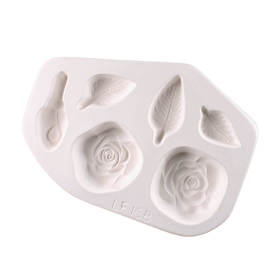 Roses and Leaves Casting Mold