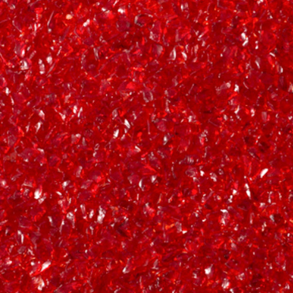 Oceanside Glass Cherry Red Transparent Frit COE96