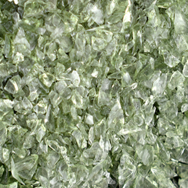 Oceanside Glass Light Olive Transparent Frit COE96
