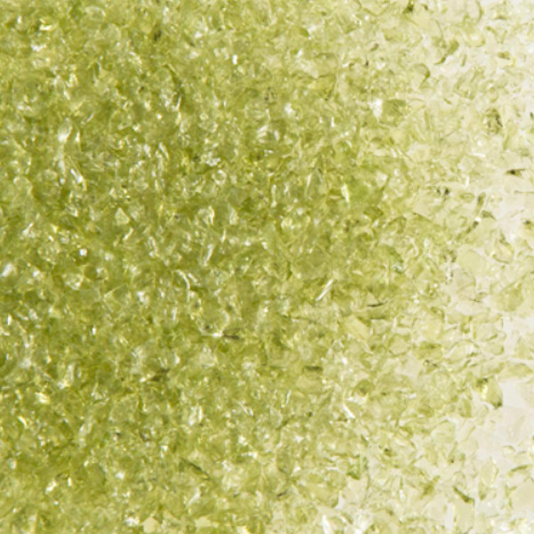Oceanside Glass Lime Green Transparent Frit COE96
