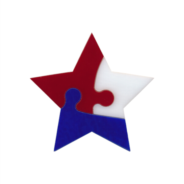 Precut Star Puzzle COE96