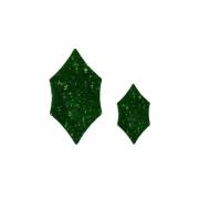 Precut Holly Leaf Aventurine Green Semi Transparent COE96