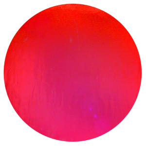 CBS Dichroic Coating Candy Apple Red on Thin Clear Glass COE90