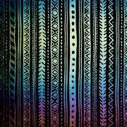 Etched Iridescent Stripes Pattern COE90