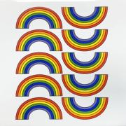 Large Rainbow Decal Sheet