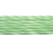 Mint Green Ribbon Glass Cane COE90
