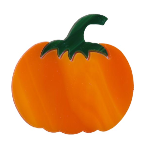 Precut Pumpkin with Stem Round COE96