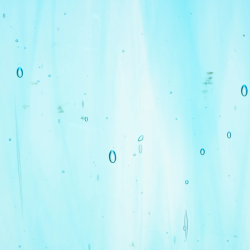 Wissmach Prisma Glass Crystal/ Deep Sky Blue, 3mm COE96