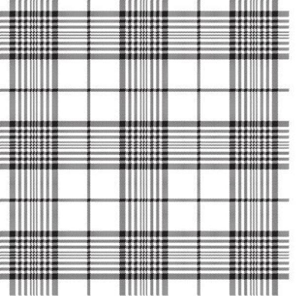 Plaid Pattern Glass -  - COE90 & 96 Freestyle Etched G