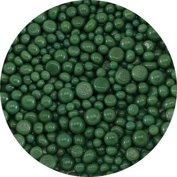 Dark Forest Green Frit Balls COE90