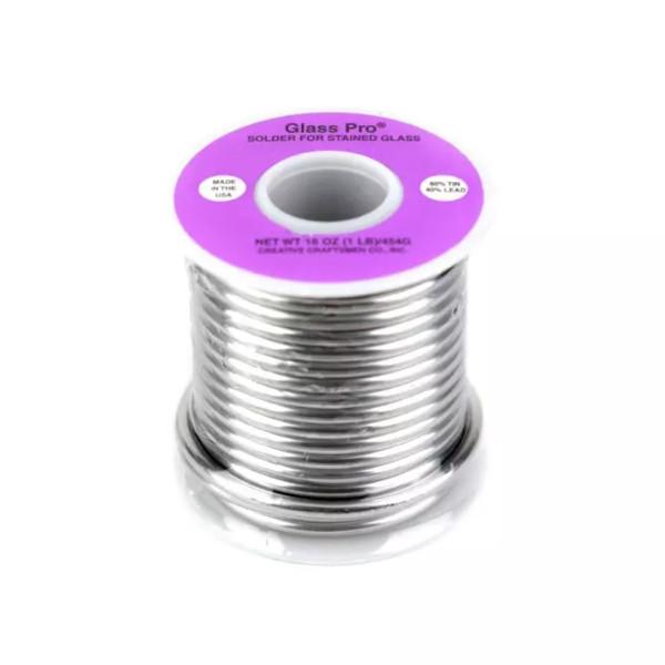 Glasspro 60/40 Solder 1lb Spool