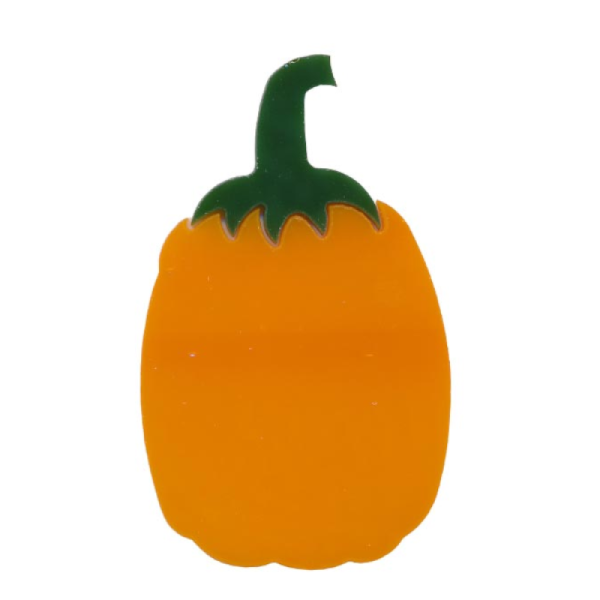 Precut Pumpkin with Stem Oblong COE90