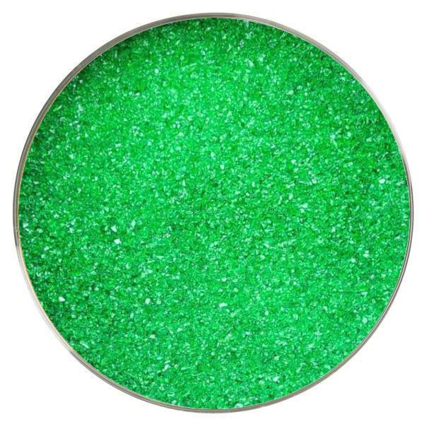 Wissmach Glass Irish Green Transparent Frit COE96